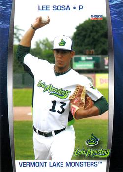 2014 Choice Vermont Lake Monsters #25 Lee Sosa Front