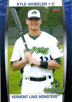 2014 Choice Vermont Lake Monsters #28 Kyle Wheeler Front