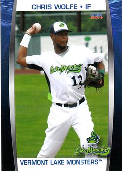 2014 Choice Vermont Lake Monsters #29 Chris Wolfe Front