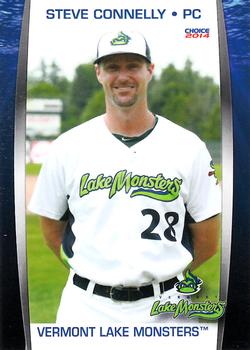 2014 Choice Vermont Lake Monsters #38 Steve Connelly Front