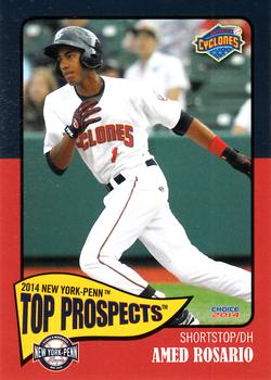 2014 Choice New York-Penn League Top Prospects #8 Amed Rosario Front
