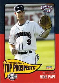 2014 Choice New York-Penn League Top Prospects #17 Mike Papi Front