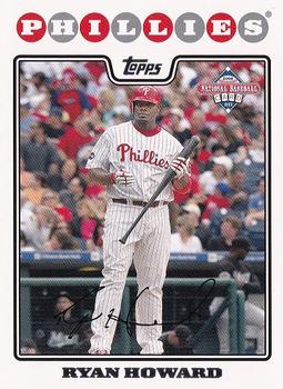 2008 Topps - National Baseball Card Day #3 Ryan Howard Front