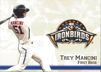 2013 Choice Aberdeen IronBirds #14 Trey Mancini Front