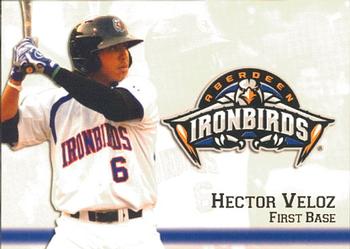 2013 Choice Aberdeen IronBirds #27 Hector Veloz Front