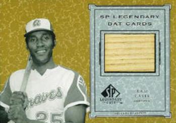2001 SP Legendary Cuts - Game Bat #B-RC Rico Carty Front