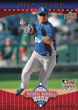 2008 Upper Deck - National Baseball Card Day #UD15 Chin-Lung Hu Front