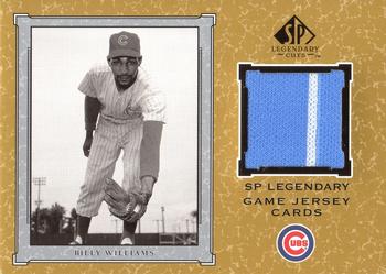 2001 SP Legendary Cuts - Game Jersey #J-BW Billy Williams Front
