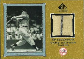 2001 SP Legendary Cuts - Game Jersey #J-MM Mickey Mantle Front