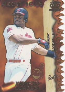 1997 Pacific Prism Invincible - Sizzling Lumber #SL-3A Albert Belle Front