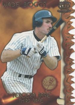 1997 Pacific Prism Invincible - Sizzling Lumber #SL-4C Wade Boggs Front
