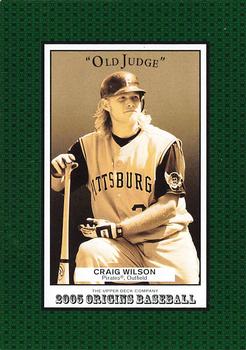 2005 UD Origins - Old Judge #69 Craig Wilson Front