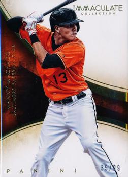 2014 Panini Immaculate Collection #14 Manny Machado Front