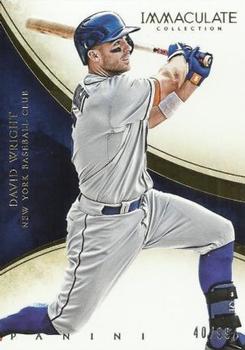 2014 Panini Immaculate Collection #15 David Wright Front
