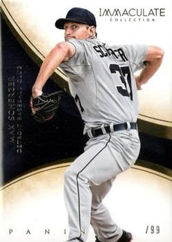 2014 Panini Immaculate Collection #57 Max Scherzer Front