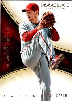 2014 Panini Immaculate Collection #62 Cliff Lee Front