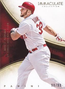 2014 Panini Immaculate Collection #93 Matt Adams Front
