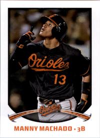 2015 Topps Stickers #4 Manny Machado Front