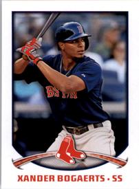 2015 Topps Stickers #18 Xander Bogaerts Front
