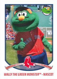 2015 Topps Stickers #19 Wally the Green Monster Front