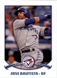 2015 Topps Stickers #40 Jose Bautista Front