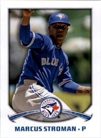 2015 Topps Stickers #44 Marcus Stroman Front
