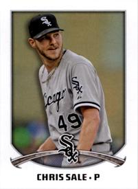 2015 Topps Stickers #50 Chris Sale Front