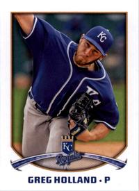 2015 Topps Stickers #81 Greg Holland Front