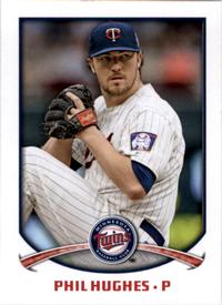 2015 Topps Stickers #84 Phil Hughes Front
