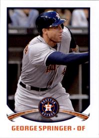 2015 Topps Stickers #101 George Springer Front