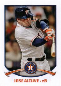 2015 Topps Stickers #102 Jose Altuve Front