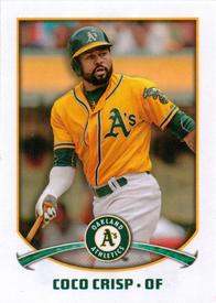 2015 Topps Stickers #111 Coco Crisp Front