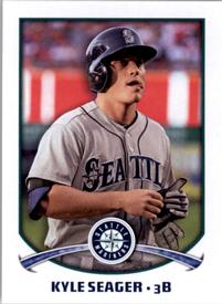 2015 Topps Stickers #119 Kyle Seager Front