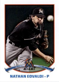 2015 Topps Stickers #180 Nathan Eovaldi Front