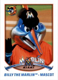 2015 Topps Stickers #184 Billy the Marlin Front