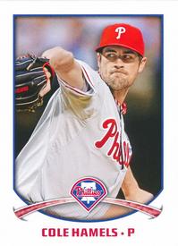 2015 Topps Stickers #194 Cole Hamels Front