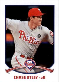 2015 Topps Stickers #195 Chase Utley Front