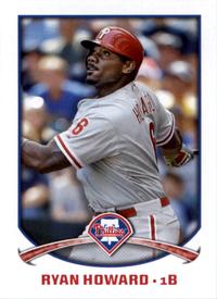 2015 Topps Stickers #196 Ryan Howard Front