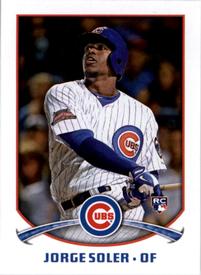 2015 Topps Stickers #215 Jorge Soler Front