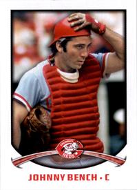 2015 Topps Stickers #229 Johnny Bench Front