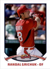 2015 Topps Stickers #249 Randal Grichuk Front
