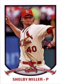 2015 Topps Stickers #253 Shelby Miller Front