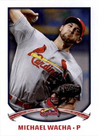 2015 Topps Stickers #254 Michael Wacha Front