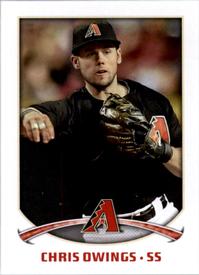2015 Topps Stickers #259 Chris Owings Front