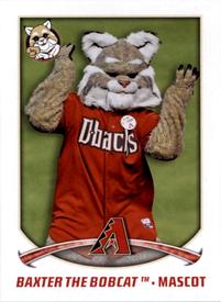 2015 Topps Stickers #265 Baxter the Bobcat Front