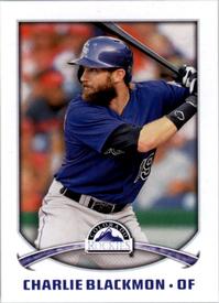 2015 Topps Stickers #266 Charlie Blackmon Front