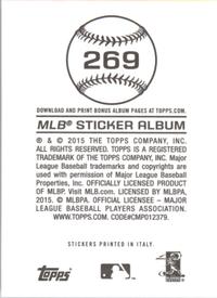 2015 Topps Stickers #269 Nolan Arenado Back