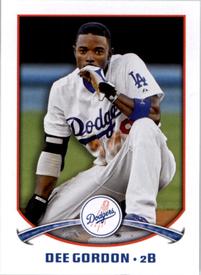 2015 Topps Stickers #279 Dee Gordon Front