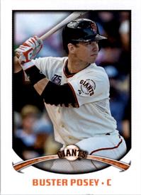 2015 Topps Stickers #293 Buster Posey Front