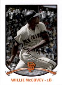 2015 Topps Stickers #301 Willie McCovey Front